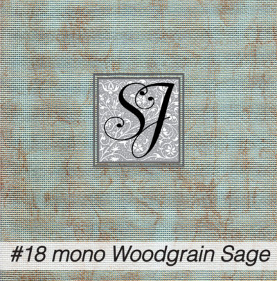 #18 mono canvas <br>Woodgrain Sage<br><i>limited stock</i>