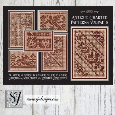 Antique Charted Patterns Volume 3: 19th Century Designs for Needlepoint & Cross Stitch