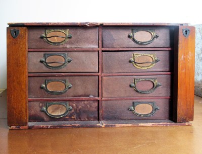 early 20th century 8-drawer storage cabinet