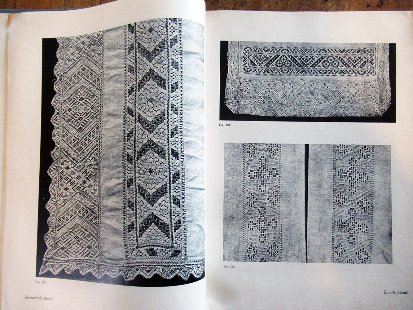 1920s antique Swedish whitework embroidery book - Image 5