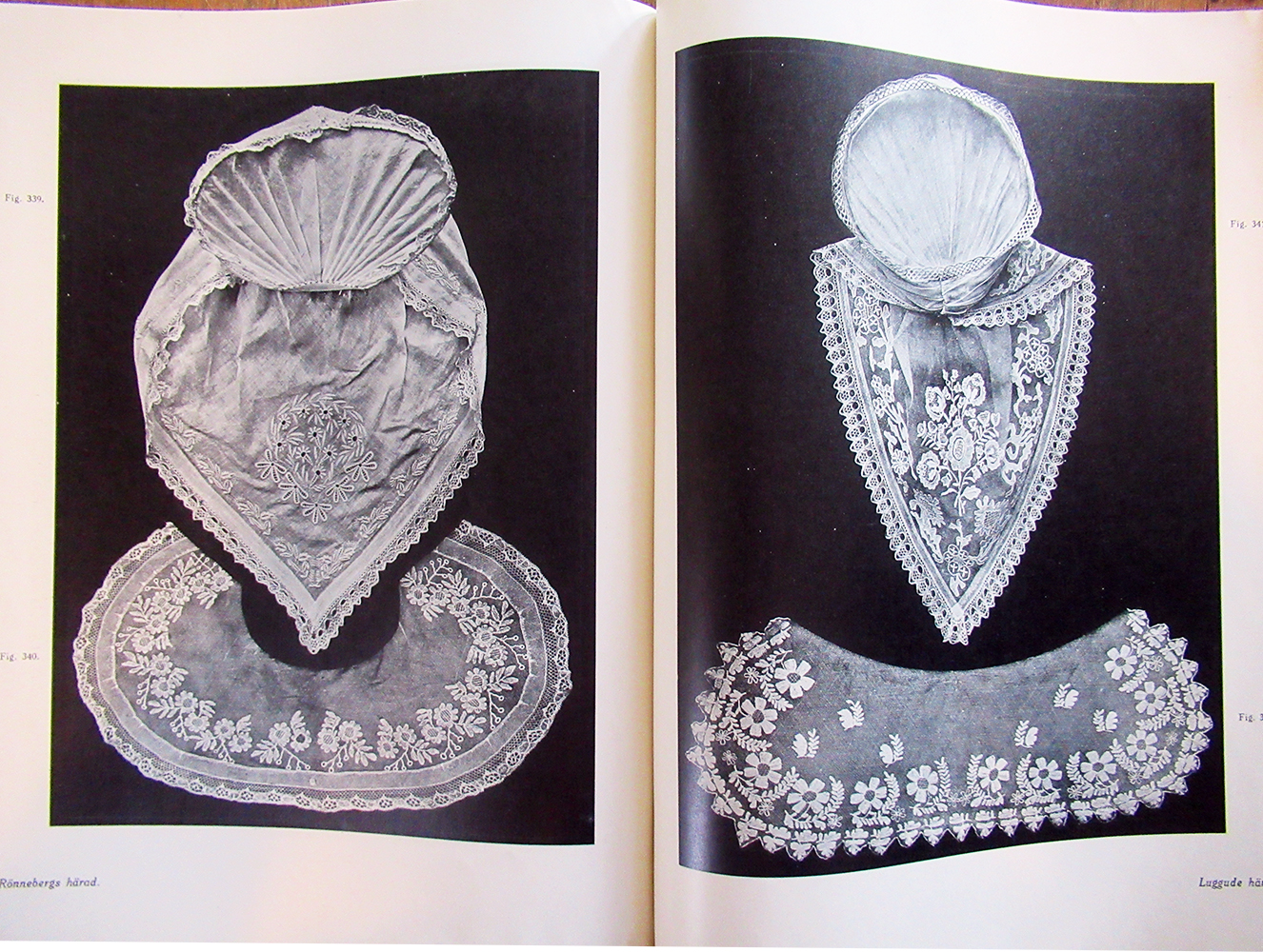 1920s antique Swedish whitework embroidery book - Image 2