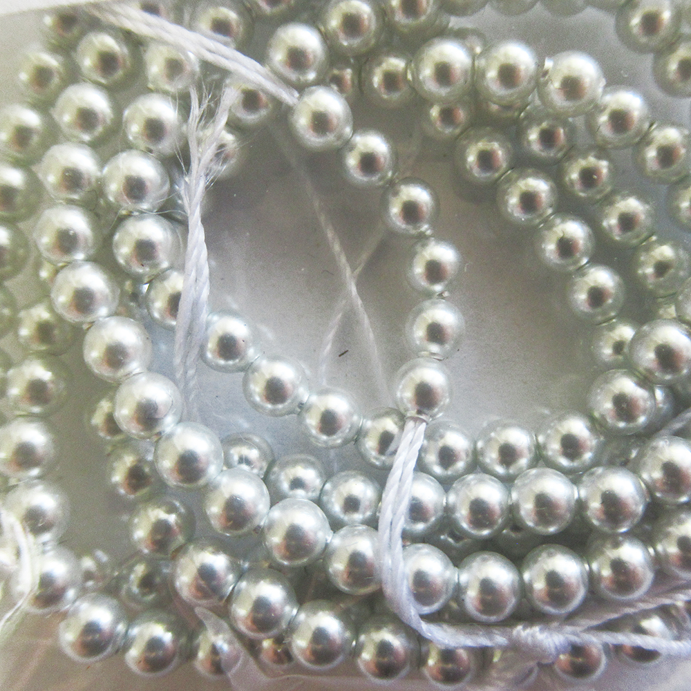 2mm & 3mm Round Crystal Pearls <br>Moonlight - Image 3