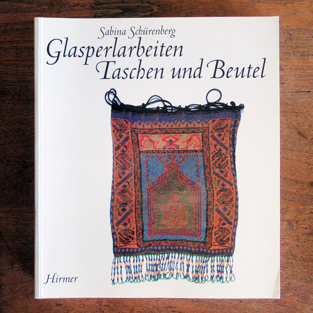 1998 book German Glass Beaded Purses Antique Berlin Work charted patterns