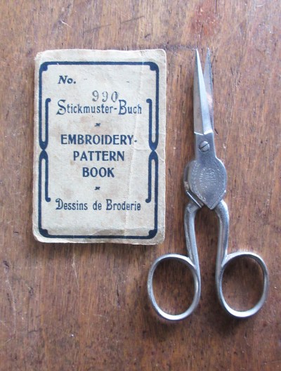 1880s tiny charted pattern book like Sajou