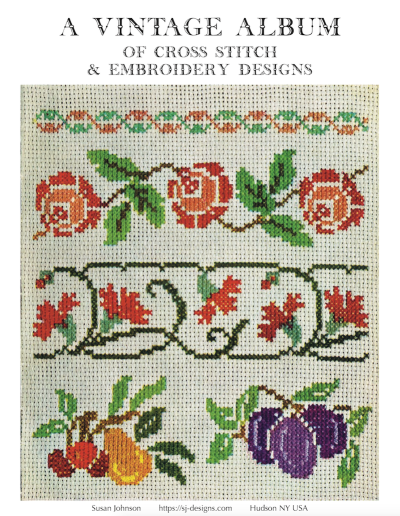 A Vintage Album of Cross Stitch & Embroidery PDF instant download reproduction