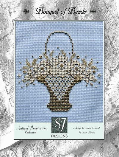 "Bouquet of Beads" PDF instant download charted pattern