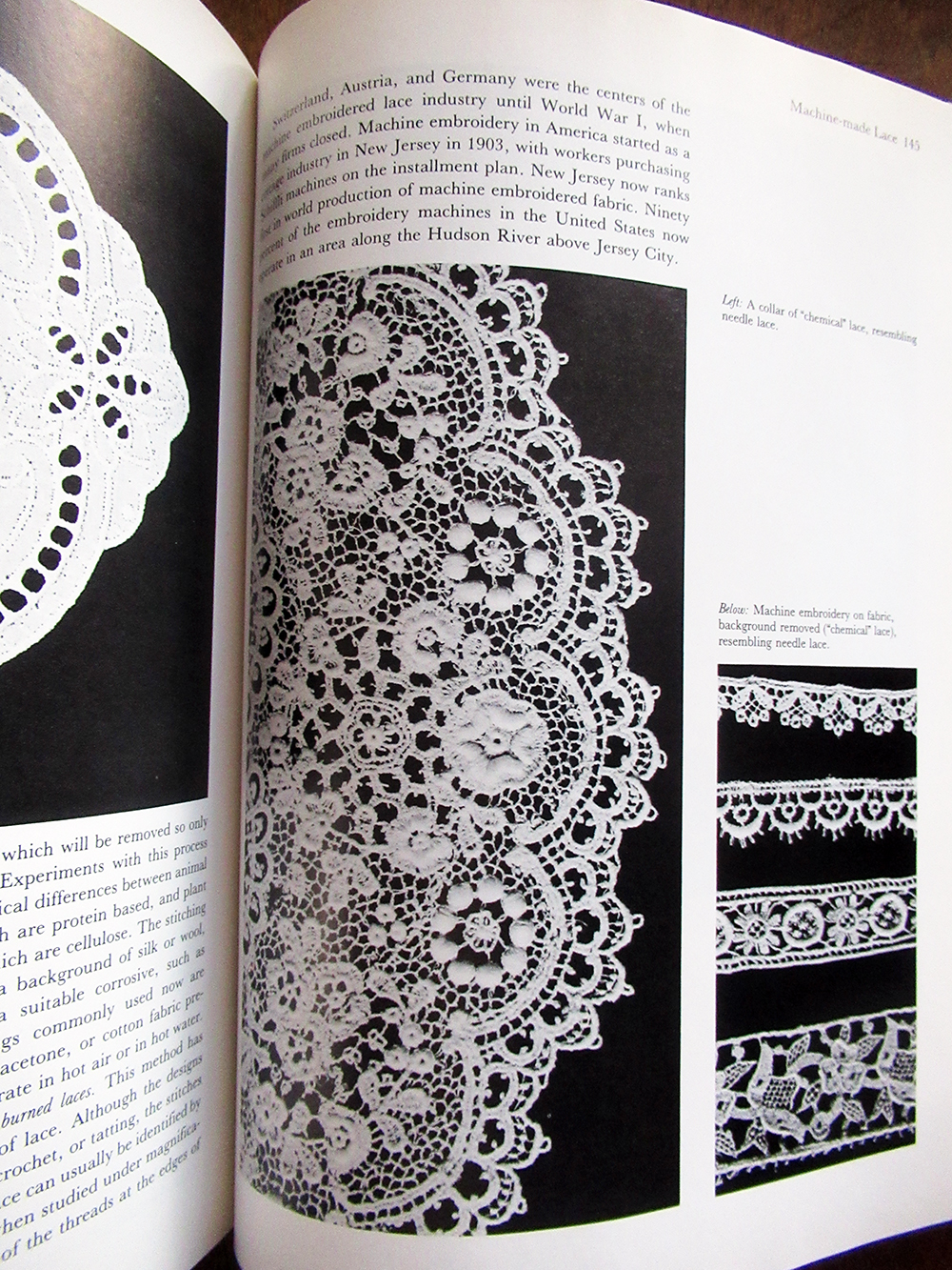 1988 Legacy of Lace by Kathleen Warnick hardcover book - Image 4