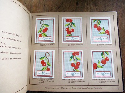 1930s Marlitt Rayon Floss Album of 108 mini Cross Stitch charts