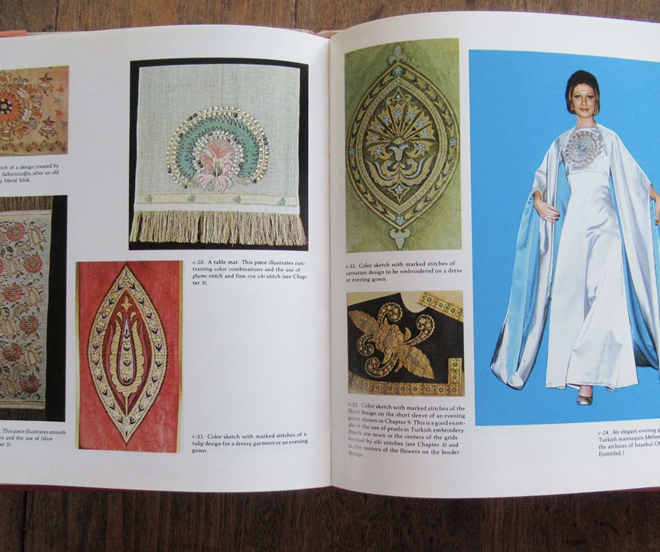 1976 Turkish Embroidery book traditional designs - Image 3