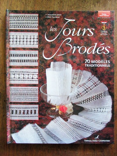 2003 Les Jours Brodés hemstitch pulled thread drawnwork