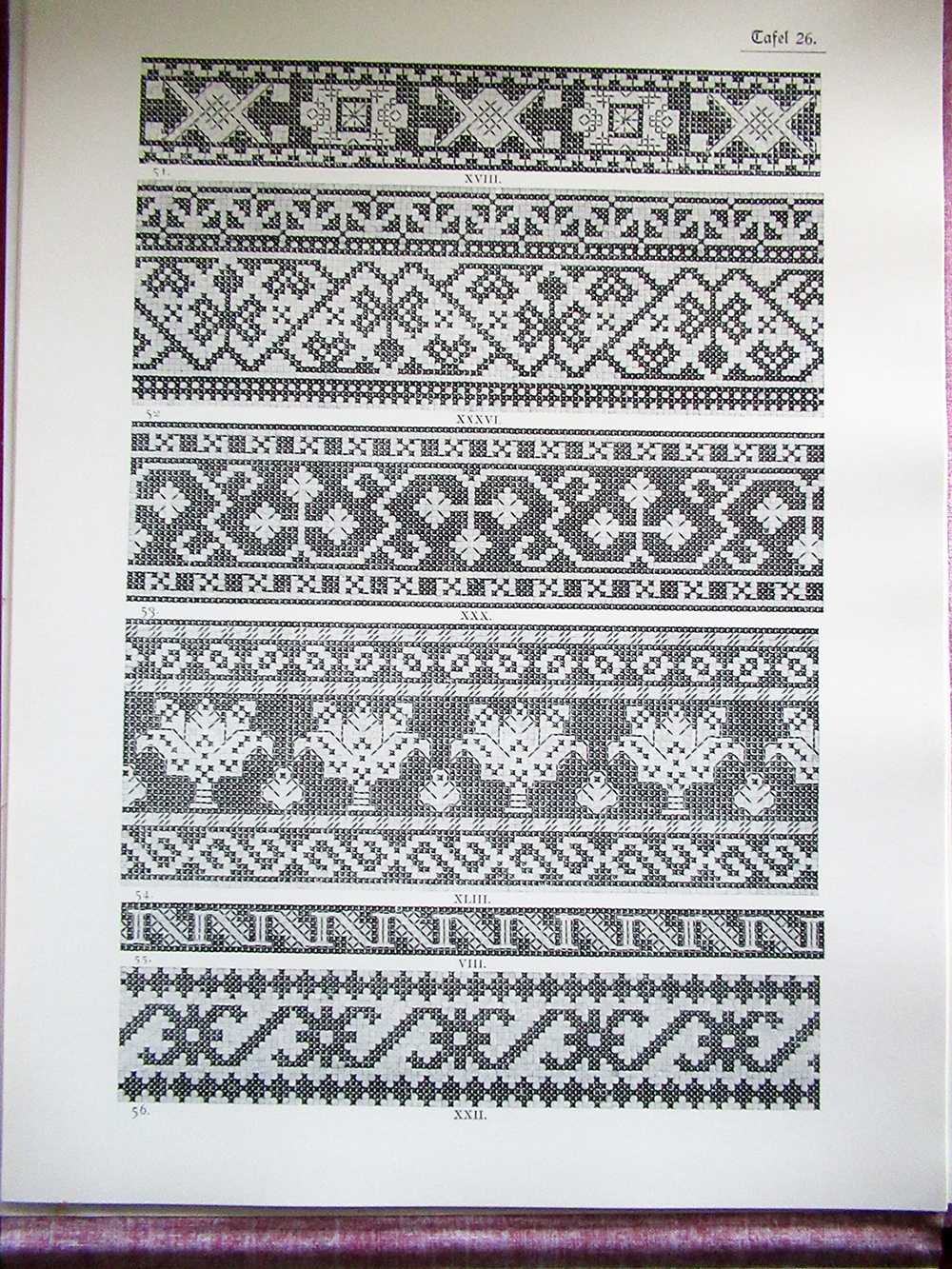 1892 Old Italian Patterns for Linen Embroidery (1996 reprint folio by Kathleen Epstein) - Image 4